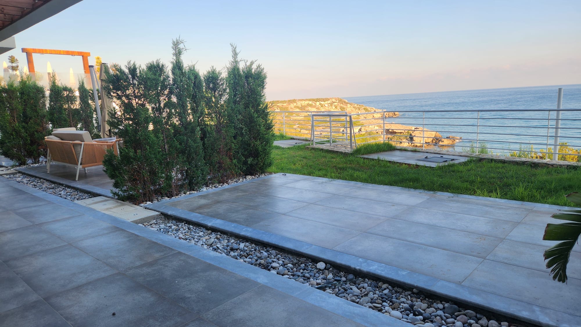 Unfurnished 2+1 Ground-Floor Loft with Terrace and Garden at Albatross, Esentepe — 15