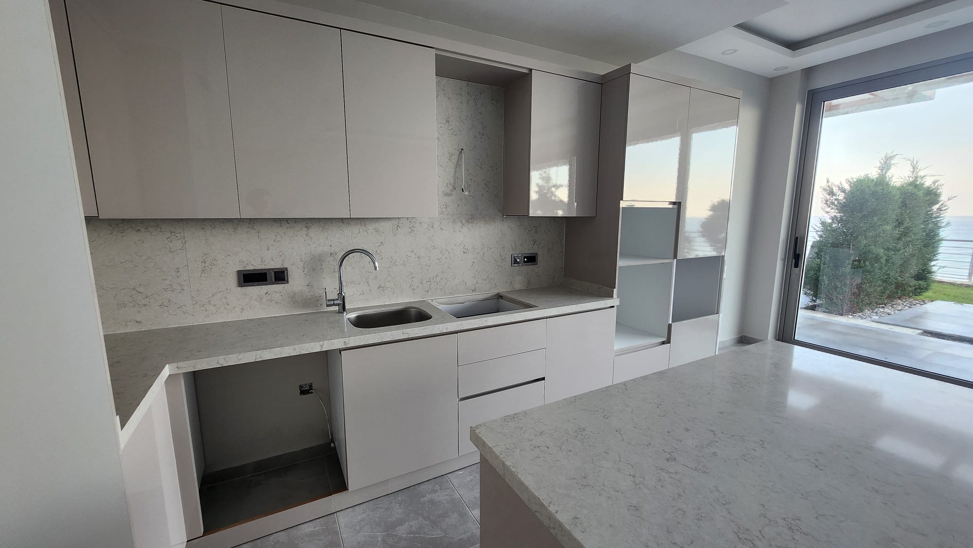 Unfurnished 2+1 Ground-Floor Loft with Terrace and Garden at Albatross, Esentepe — 22