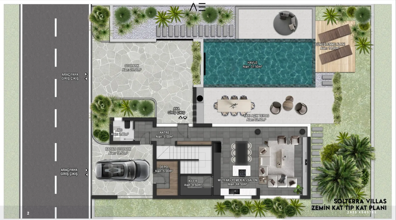 Solterra Villas — 3-Bedroom New-Build Villas in Çatalköy — From £449,900