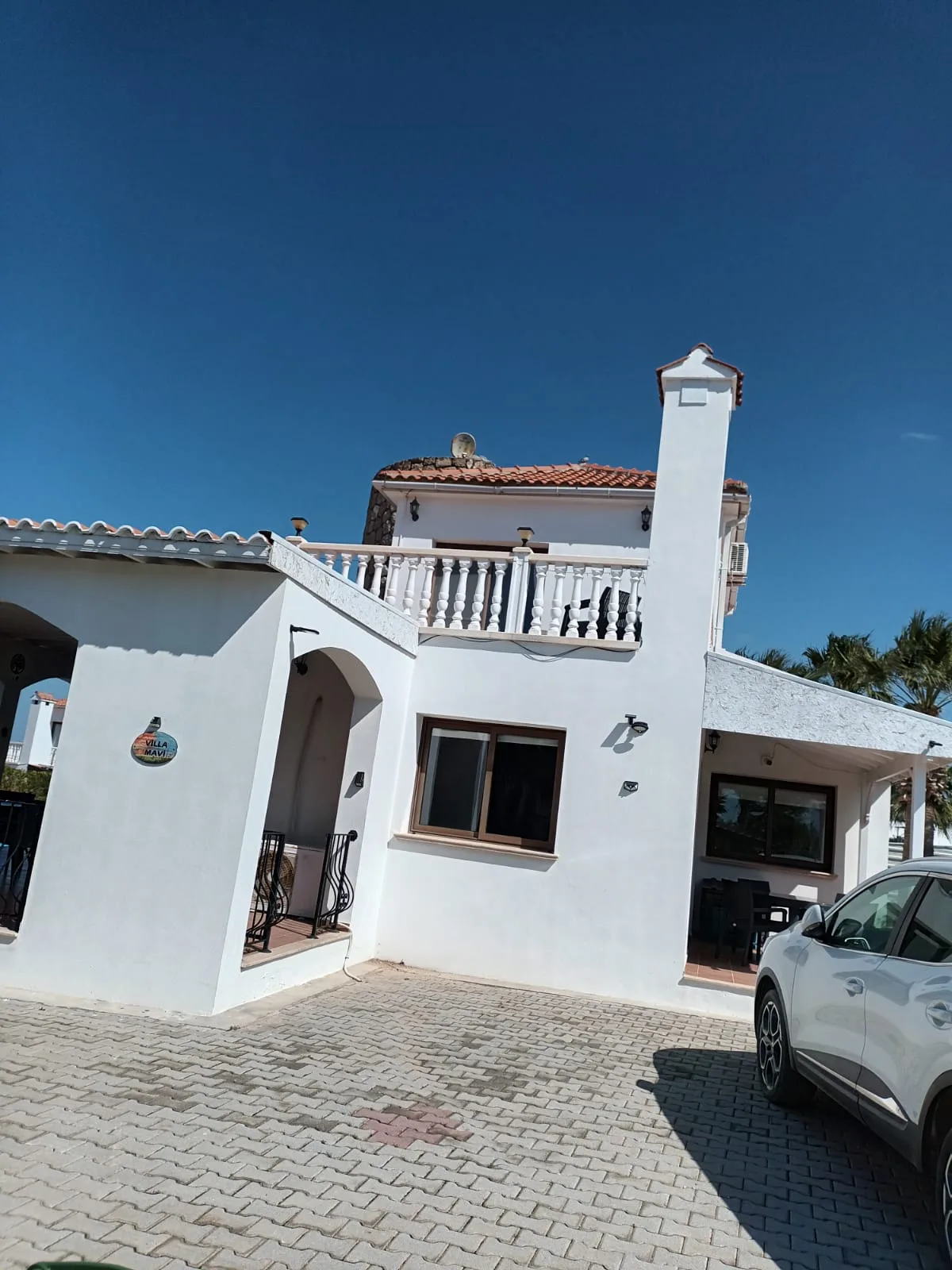 Furnished 3-Bedroom Sea-View Villa with Private Pool in Bahçeli — £350,000