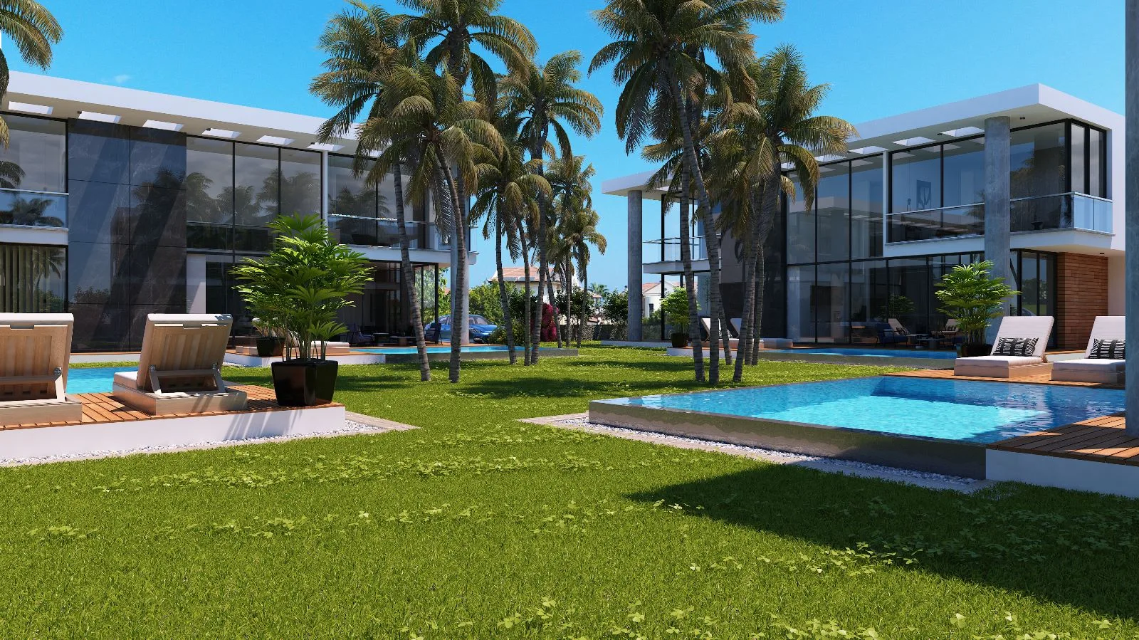 Neubau-Villa mit 3 Schlafzimmern und Privatpool in Lapta — £390.000