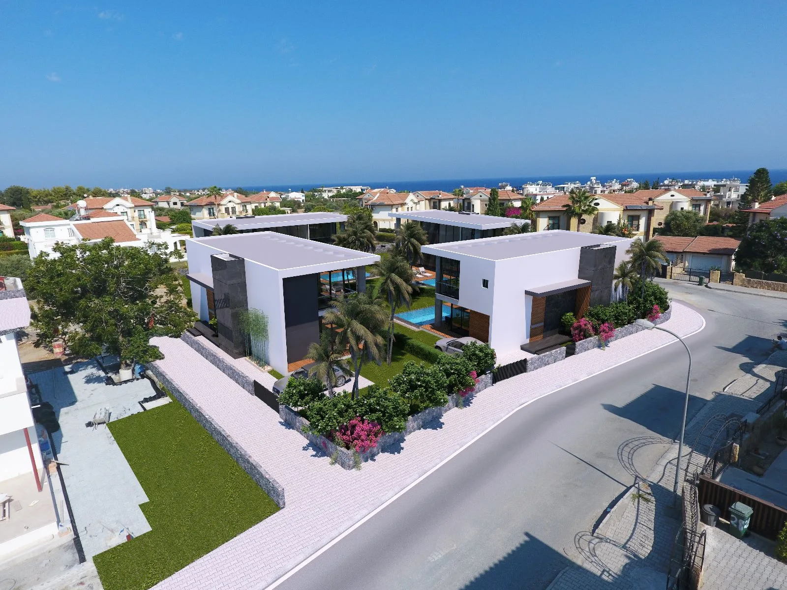 Neubau-Villa mit 3 Schlafzimmern und Privatpool in Lapta — £390.000