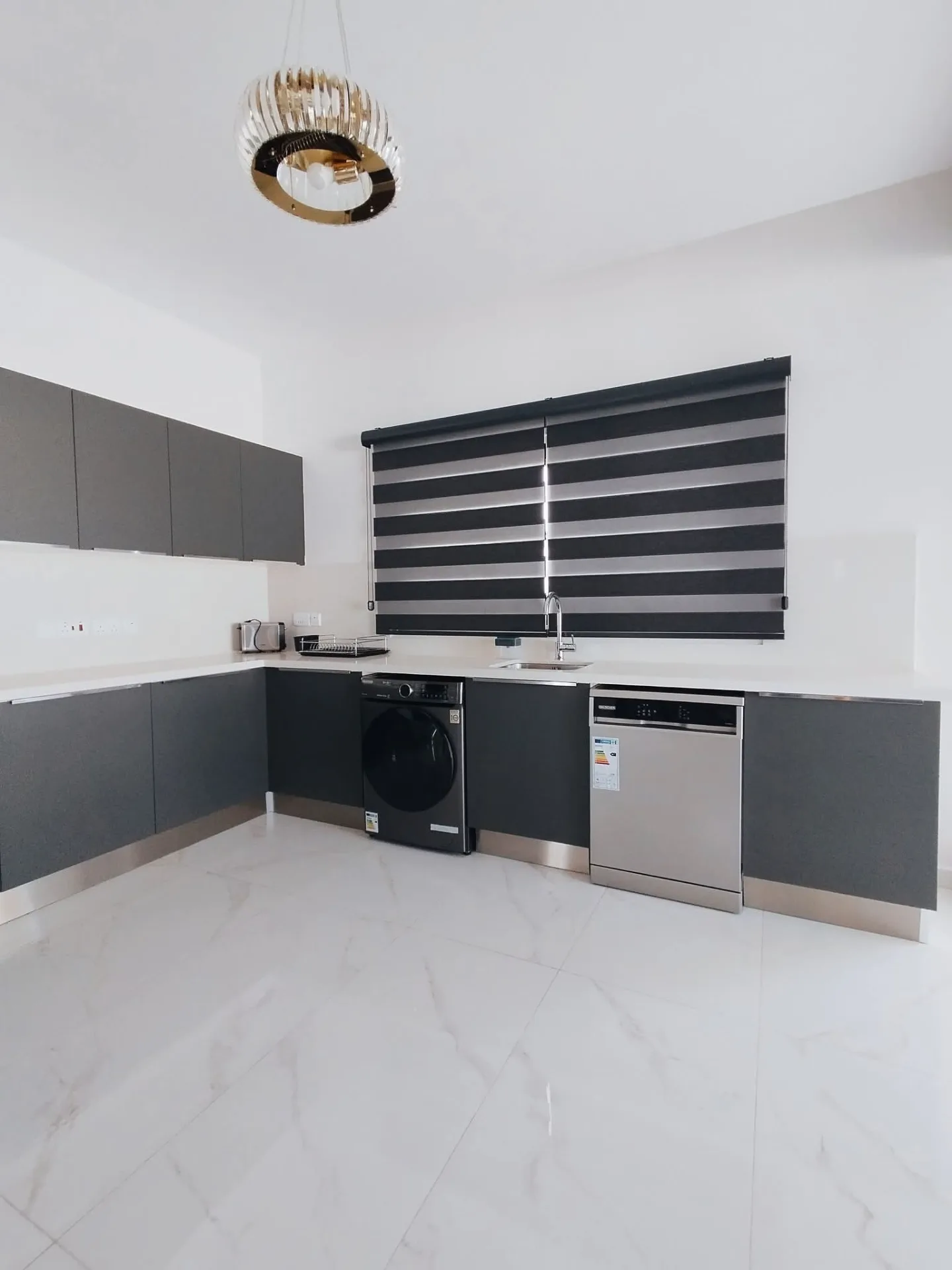 Furnished 3-Bedroom Garden Apartment with Sea Views in Esentepe — £410,000
