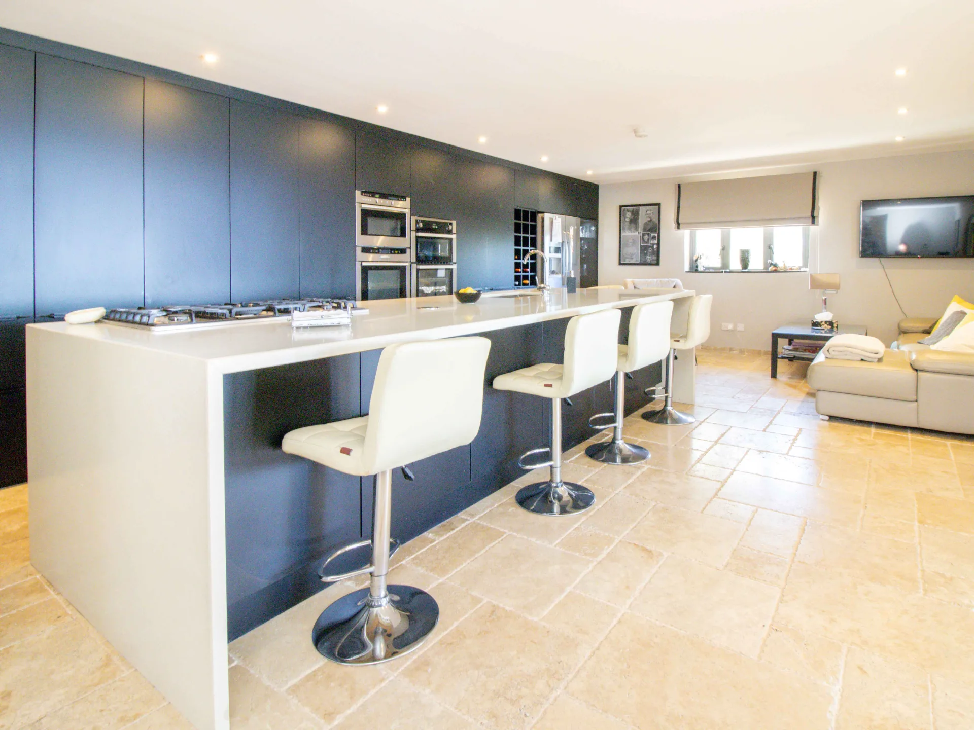 5-Bedroom Stone Villa with Infinity Pool in Arapköy