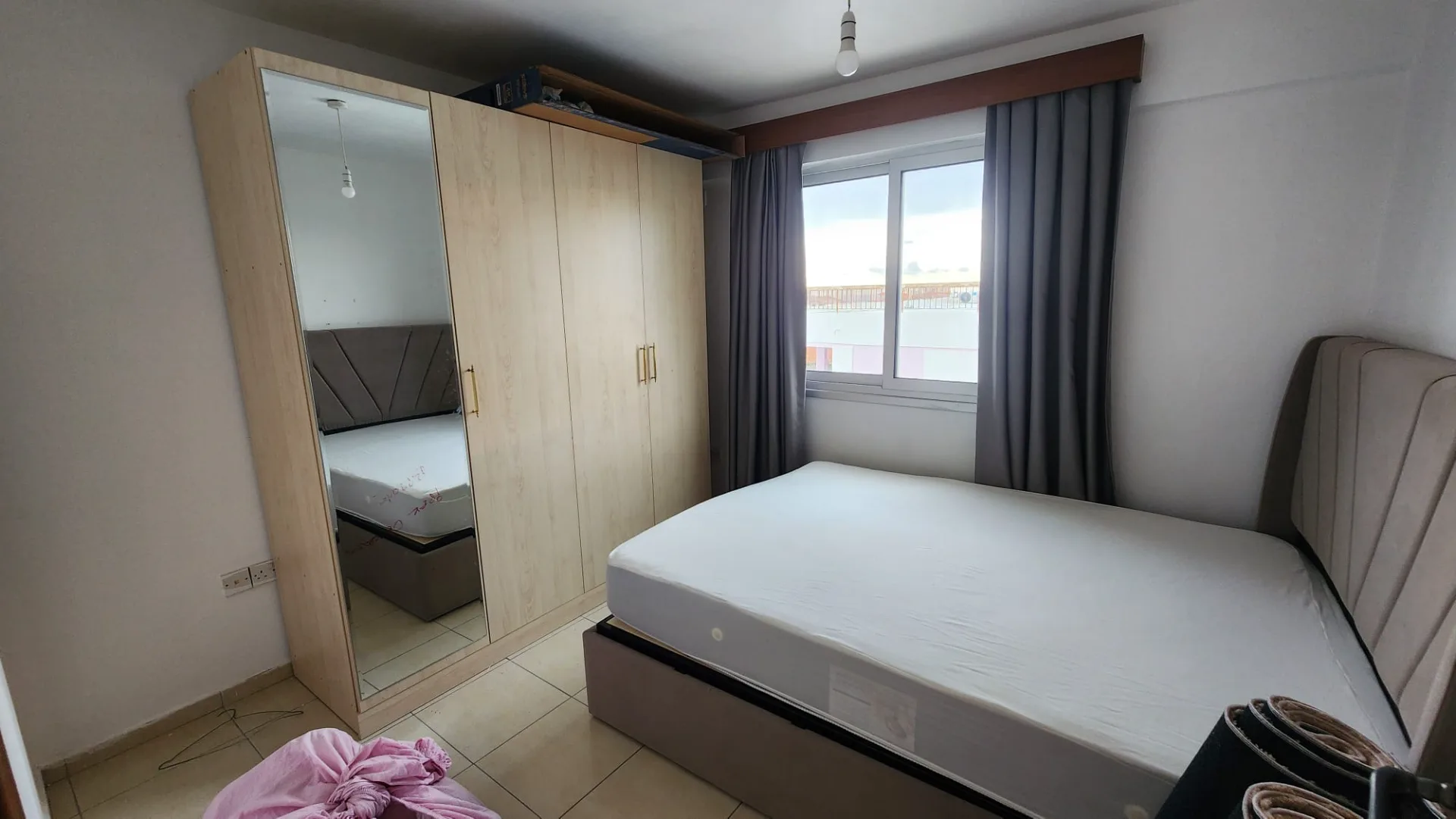 Unmöblierte 2-Zimmer-Wohnung mit Meerblick in Çatalköy — £500 monatlich