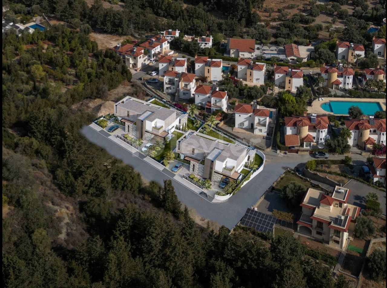 Luxusvilla mit 4 Schlafzimmern und türkischem Eigentumstitel in Bellapais — £1,250,000 | C1-0129