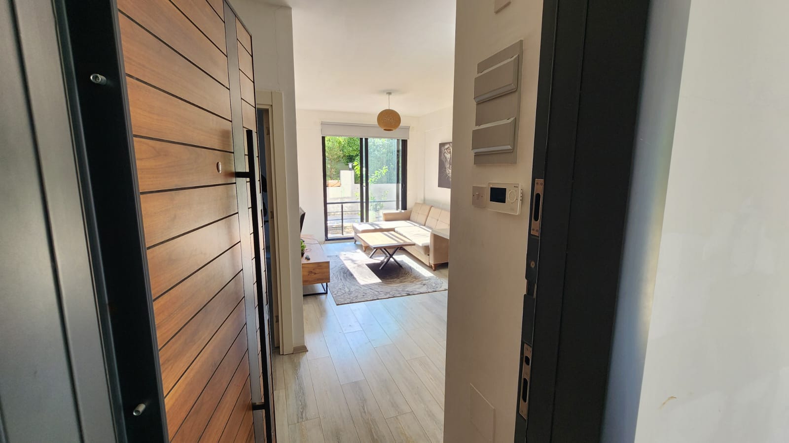 Fully Furnished 1-Bedroom Apartment with Communal Pool in Doğanköy